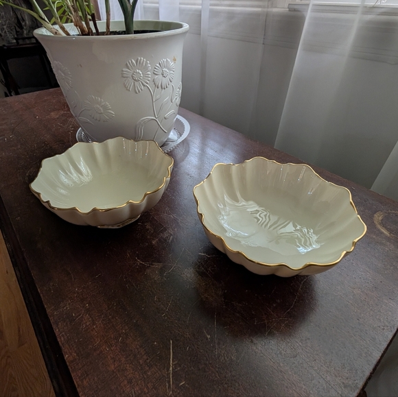 Lenox Other - Pair Of Lenox Bon Bon Bowls